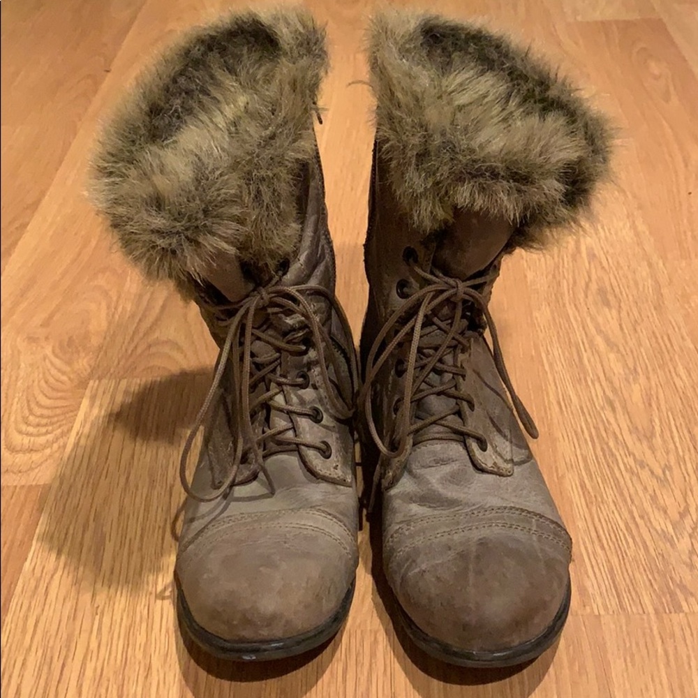 Steve Madden Combat Boots
